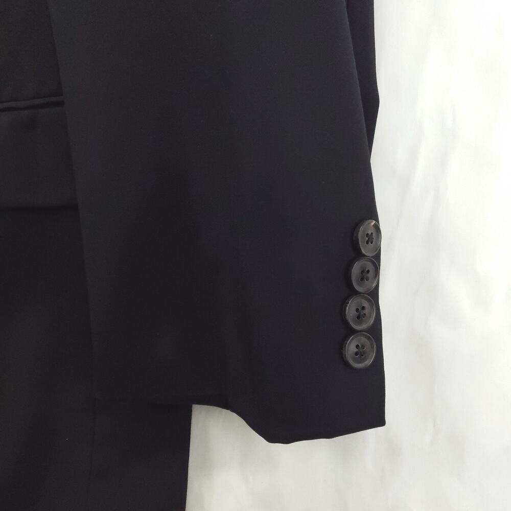 Hugo Boss Blazer Sport Coat Mens 44R Black Single Breasted Notch Lapel Formal - Picture 6 of 16
